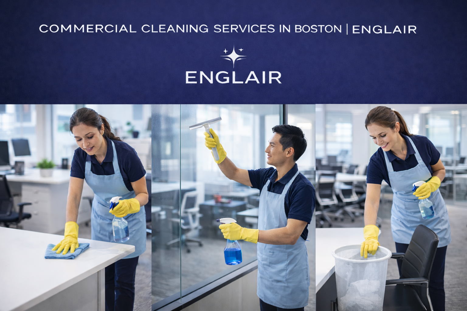 Commercial Cleaning Services in Boston | Englair Clean Group Commercial cleaning service for offices and business spaces in Boston and New England by Englair Clean Group
