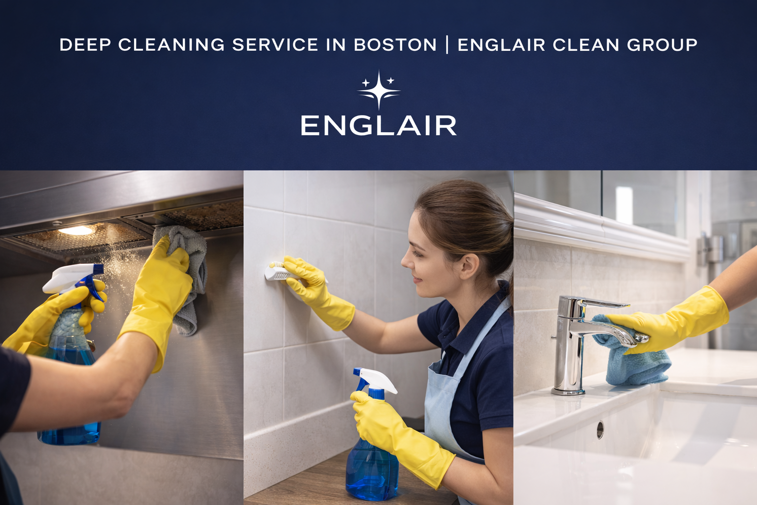 Deep Cleaning Service in Boston | Englair Clean Group Detailed deep cleaning service for homes in Boston and New England by Englair Clean Group
