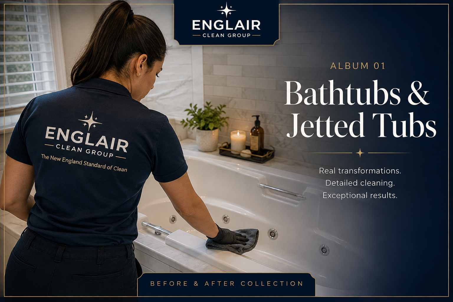 Bathtubs & Jetted Tubs album cover by Englair Clean Group