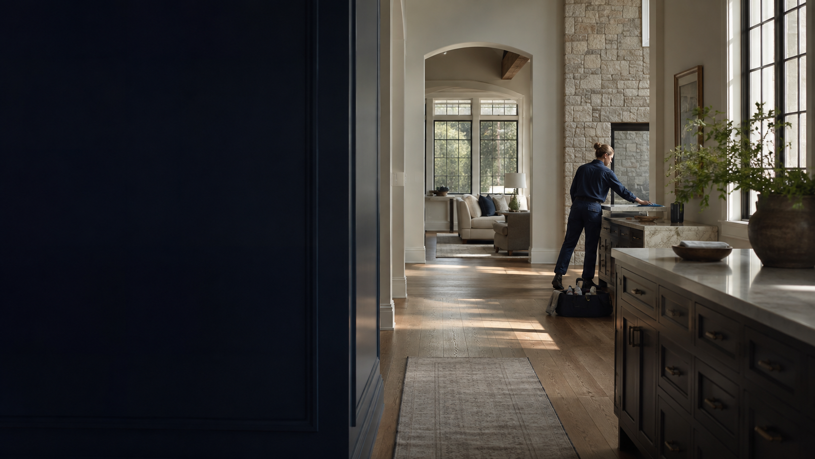 Professionally maintained New England residence cared for by Englair